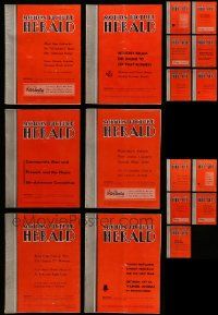 5a096 LOT OF 17 MOTION PICTURE HERALD 1951 EXHIBITOR MAGAZINES '51 filled with images & information!