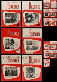 5a100 LOT OF 17 1966 BOX OFFICE EXHIBITOR MAGAZINES '66 filled with movie images & information!
