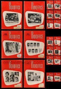 5a093 LOT OF 20 1965 BOX OFFICE EXHIBITOR MAGAZINES '65 filled with movie images & information!