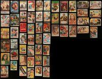 5a287 LOT OF 57 SPANISH HERALDS '40s-50s great images from a variety of different movies!
