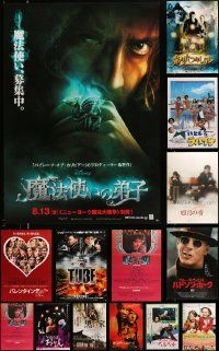 5a320 LOT OF 19 UNFOLDED JAPANESE POSTERS '80s-00s great images from a variety of movies!