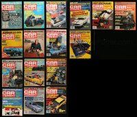 5a138 LOT OF 16 1972-79 CAR CRAFT MAGAZINES '72-79 filled with car images & information!