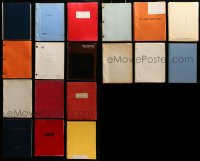 5a021 LOT OF 18 MOVIE SCRIPTS '60 - '87 for a variety of movies, most were never produced!
