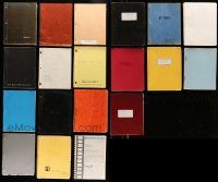 5a020 LOT OF 19 MOVIE SCRIPTS '50 - '88 for a variety of movies, most were never produced!