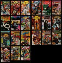 5a122 LOT OF 21 MARVEL COMICS COMIC BOOKS '90s Fantastic Four, X-Force, X-Factor & more!
