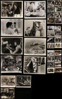 5a347 LOT OF 35 8X10 STILLS '40s-90s great scenes from a variety of different movies!