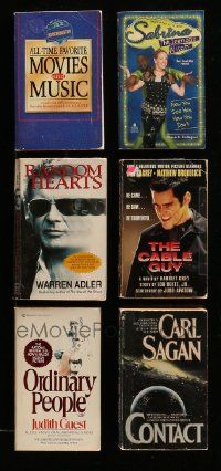 5a276 LOT OF 6 PAPERBACK BOOKS '70s-90s All Time Favorite Movies & Music, Cable Guy & more!