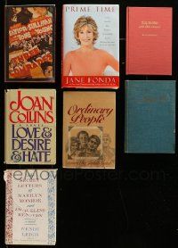 5a172 LOT OF 7 HARDCOVER BOOKS '40s-10s Secret Letters of Marilyn Monroe & Jacqueline Kennedy!