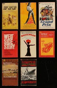 5a272 LOT OF 8 MOVIE ADAPTATION PAPERBACK BOOKS '50s-70s West Side Story, Stagecoach & more!