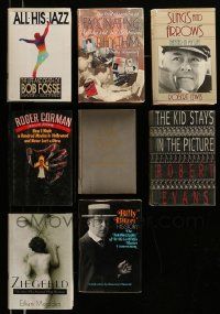 5a164 LOT OF 8 MOVIE BIOGRAPHY HARDCOVER BOOKS '60s-00s Bob Fosse, Roger Corman, Ziegfeld & more!