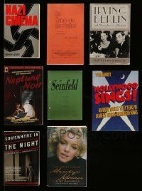 5a233 LOT OF 8 SOFTCOVER MOVIE BOOKS '70s-10s Nazi Cinema, Irving Berlin, Seinfeld, Marilyn+more!