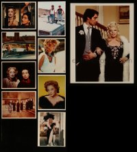 5a394 LOT OF 9 COLOR REPRO 8X10 STILLS '80s great scenes from a variety of different movies!