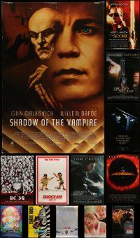 5a504 LOT OF 16 UNFOLDED MOSTLY DOUBLE-SIDED 27X40 ONE-SHEETS '90s-00s great movie images!