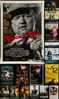 5a470 LOT OF 21 UNFOLDED MOSTLY SINGLE-SIDED MOSTLY 27X40 ONE-SHEETS '80s-00s Touch of Evil R98!