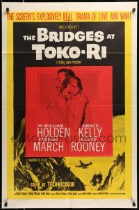 5b150 BRIDGES AT TOKO-RI 1sh R59 Grace Kelly, William Holden, Korean War, by James Michener!