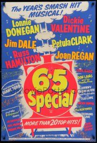 5b002 6.5 SPECIAL English 1sh '58 English pop musical based on the TV show!