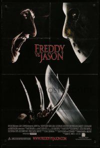 5b356 FREDDY VS JASON DS int'l 1sh '03 cool image of horror icons, the ultimate battle!