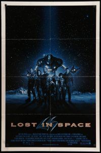 5b537 LOST IN SPACE 1sh '98 William Hurt, Matt LeBlanc, Heather Graham, Gary Oldman!