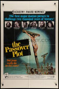 5b720 PASSOVER PLOT 1sh '76 1st major motion picture to challenge two thousand years of history!