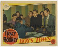 5c574 BOYS TOWN LC '38 Spencer Tracy as Father Flanagan promises judge he'll have no regrets!