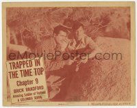 5c576 BRICK BRADFORD chapter 9 LC #2 '47 Kane Richmond sci-fi serial, Trapped in the Time Top!