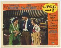 5c640 EGG & I LC #3 R54 Claudette Colbert, MacMurray, Marjorie Main in first Ma & Pa Kettle movie!