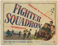 5c123 FIGHTER SQUADRON TC '48 Edmund O'Brien, Robert Stack, Warner Bros. sky-high action spectacle!