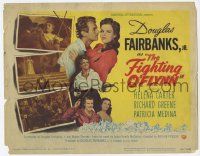 5c125 FIGHTING O'FLYNN TC '49 suave swashbuckler Douglas Fairbanks, Jr. & pretty Helena Carter!
