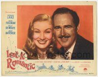 5c717 ISN'T IT ROMANTIC LC #6 '48 great smiling portrait of sexy Veronica Lake & Patric Knowles!