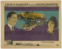 5c765 MANSLAUGHTER LC '22 Cecil B DeMille, Leatrice Joy hits a motorcycle cop with her car!