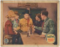 5c815 PARADISE CANYON LC R39 great c/u of big John Wayne held at gunpoint by four guys at bar!