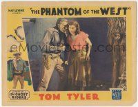 5c823 PHANTOM OF THE WEST chapter 1 LC '31 Tom Tyler all-talking serial, The Ghost Riders, color!