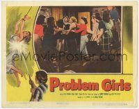 5c830 PROBLEM GIRLS LC '53 cool scene with catfighting women + great border art!