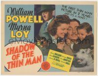 5c001 SHADOW OF THE THIN MAN TC '41 William Powell, Myrna Loy, Asta the Dog & Dickie Hall!