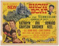 5c367 SHOW BOAT TC '51 Kathryn Grayson, Howard Keel, Kern & Hammerstein musical!