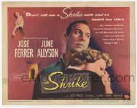 5c369 SHRIKE TC '55 June Allyson drives star/director Jose Ferrer to commit suicide!