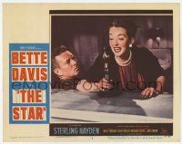 5c910 STAR LC #6 '53 Sterling Hayden watches Bette Davis talk to her Oscar statuette!
