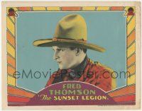 5c933 SUNSET LEGION LC '28 wonderful close up of Fred Thomson, silent cowboy star who died young!