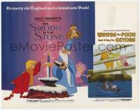 5c406 SWORD IN THE STONE/WINNIE POOH & A DAY FOR EEYORE TC '83 Disney cartoon double-bill!