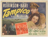 5c407 TAMPICO TC '44 Edward G. Robinson, Lynn Bari, Victor McLaglen, World War II Navy melodrama!