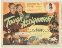 5c423 TOUGH ASSIGNMENT TC '50 Red Barry, Marjorie Steele, ripped from today's headlines!
