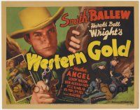 5c457 WESTERN GOLD TC '37 great c/u of cowboy hero Smith Ballew, from Harold Bell Wright story!