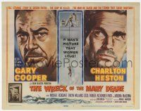 5c488 WRECK OF THE MARY DEARE TC '59 Gary Cooper, Charlton Heston, directed by Michael Anderson!