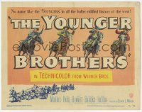 5c506 YOUNGER BROTHERS TC '49 outlaw brothers Wayne Morris, Bruce Bennett & Robert Hutton!