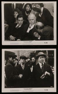 5d941 GODFATHER PART II 2 8x10 stills '74 Al Pacino, Robert De Niro, Francis Ford Coppola!