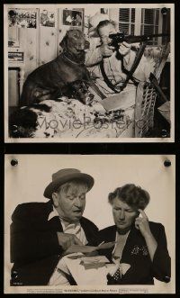 5d972 RATIONING 2 8x10 stills '44 great images of Wallace Beery with Marjorie Main and cool dogs!
