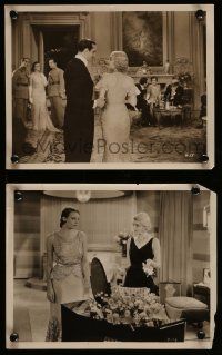 5d979 SIN TAKES A HOLIDAY 2 8x10 stills '30 Basil Rathbone and bad girl Constance Bennett!