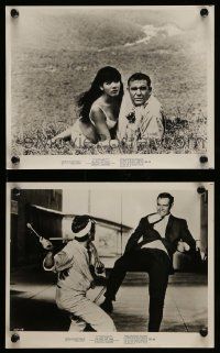5d999 YOU ONLY LIVE TWICE 2 8x10 stills R71 Sean Connery as James Bond 007, Mie Hama, action!