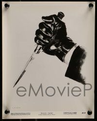 5d918 BLACK HAND 2 8x10 stills '50 Richard Thorpe, cool profile and art of The Knife!