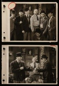 5d622 BOWERY 6 8x11 key book stills '33 all with great images of wacky Wallace Beery!
